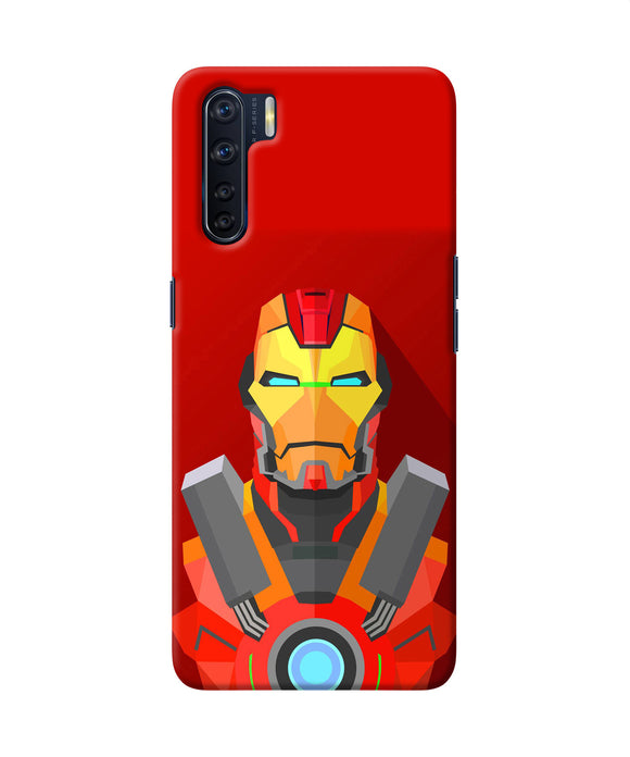 Ironman Print Oppo F15 Back Cover