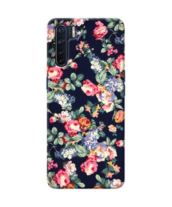 Natural Flower Print Oppo F15 Back Cover