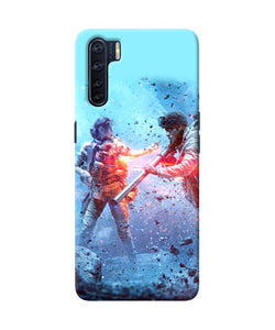 Pubg Water Fight Oppo F15 Back Cover