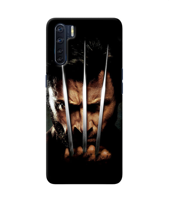 Wolverine Poster Oppo F15 Back Cover