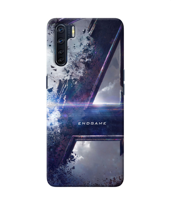 Avengers End Game Poster Oppo F15 Back Cover