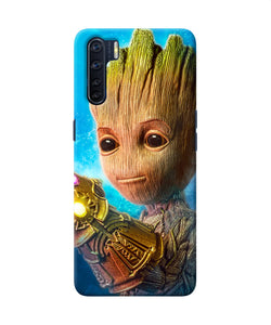 Groot Vs Thanos Oppo F15 Back Cover