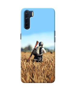 Pubg Poster 2 Oppo F15 Back Cover