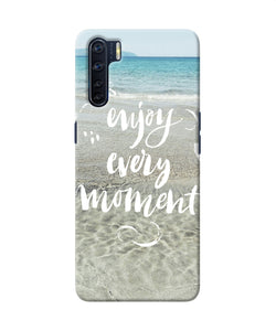 Enjoy Every Moment Sea Oppo F15 Back Cover