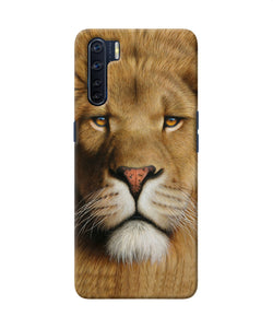 Nature Lion Poster Oppo F15 Back Cover