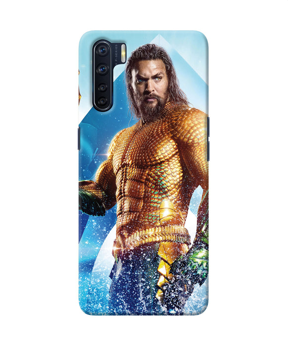 Aquaman Water Poster Oppo F15 Back Cover