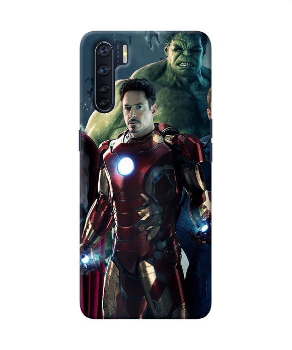 Ironman Hulk Space Oppo F15 Back Cover