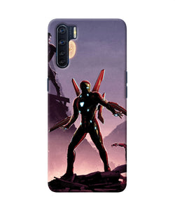 Ironman On Planet Oppo F15 Back Cover