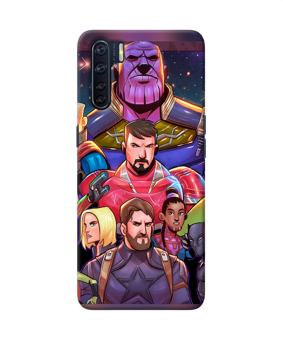 Avengers Animate Oppo F15 Back Cover