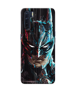 Batman Face Oppo F15 Back Cover