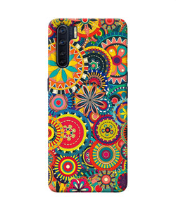 Colorful Circle Pattern Oppo F15 Back Cover