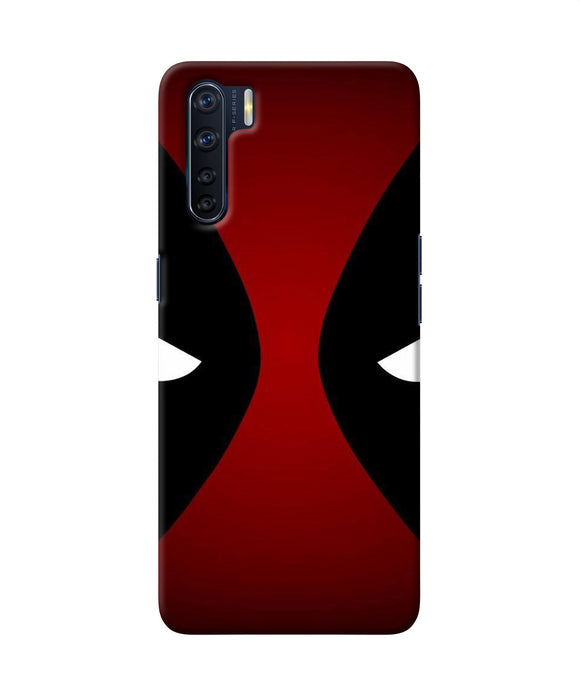 Deadpool Eyes Oppo F15 Back Cover