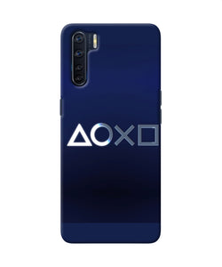 Aoxo Logo Oppo F15 Back Cover