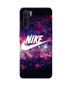 Nike Galaxy Logo Oppo F15 Back Cover