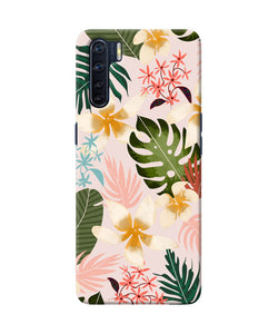 Leaf Print Oppo F15 Back Cover