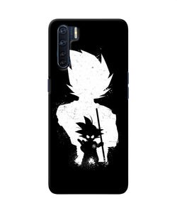 Goku Night Little Character Oppo F15 Back Cover