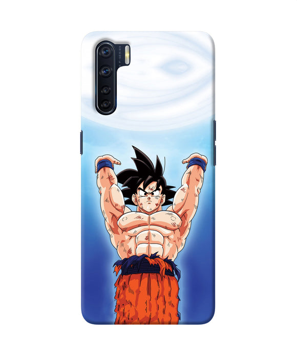 Goku Super Saiyan Power Oppo F15 Back Cover