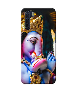 Lord Ganesh Statue Oppo F15 Back Cover