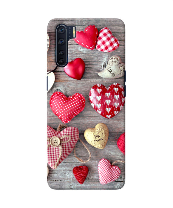 Heart Gifts Oppo F15 Back Cover