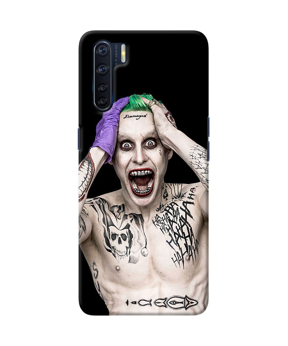 Tatoos Joker Oppo F15 Back Cover