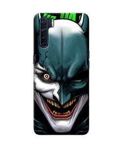 Batman Joker Smile Oppo F15 Back Cover