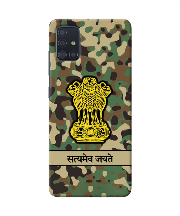 Satyamev Jayate Army Samsung A51 Back Cover