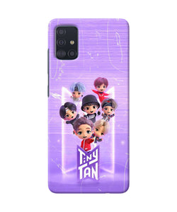 BTS Tiny Tan Samsung A51 Back Cover