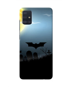 Batman Scary cemetry Samsung A51 Real 4D Back Cover