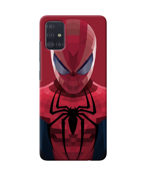 Spiderman Art Samsung A51 Real 4D Back Cover