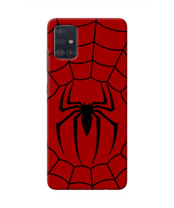 Spiderman Web Samsung A51 Real 4D Back Cover