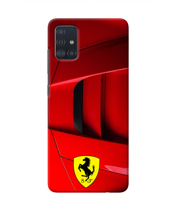 Ferrari Car Samsung A51 Real 4D Back Cover