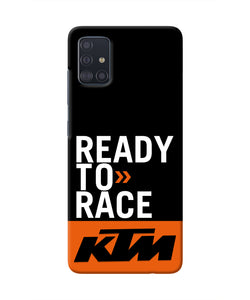 KTM Ready To Race Samsung A51 Real 4D Back Cover