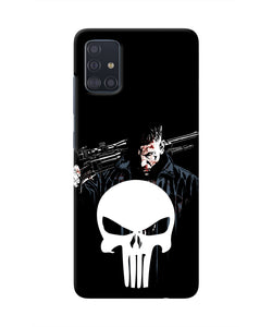 Punisher Character Samsung A51 Real 4D Back Cover