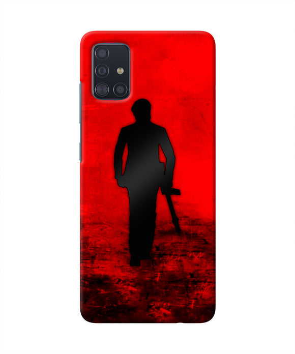 Rocky Bhai with Gun Samsung A51 Real 4D Back Cover