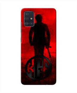 Rocky Bhai K G F Chapter 2 Logo Samsung A51 Real 4D Back Cover