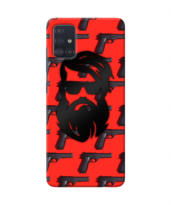 Rocky Bhai Beard Look Samsung A51 Real 4D Back Cover