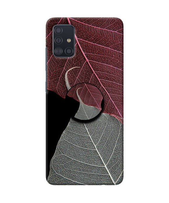 Leaf Pattern Samsung A51 Pop Case