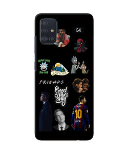 Positive Characters Samsung A51 Back Cover