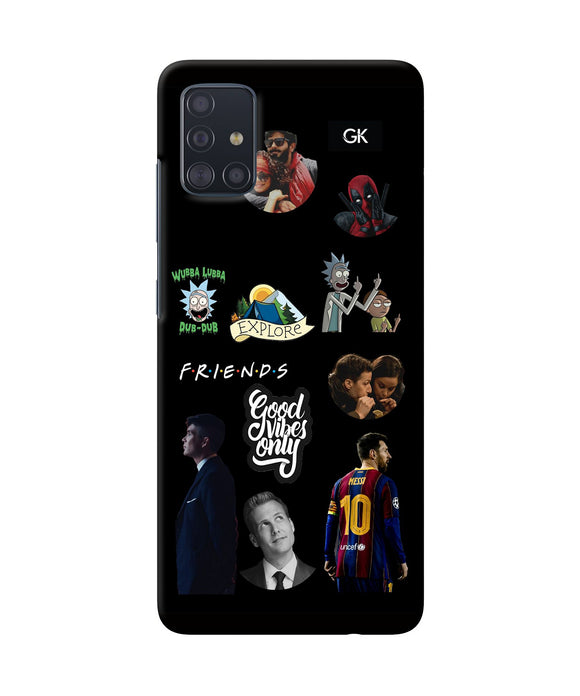 Positive Characters Samsung A51 Back Cover