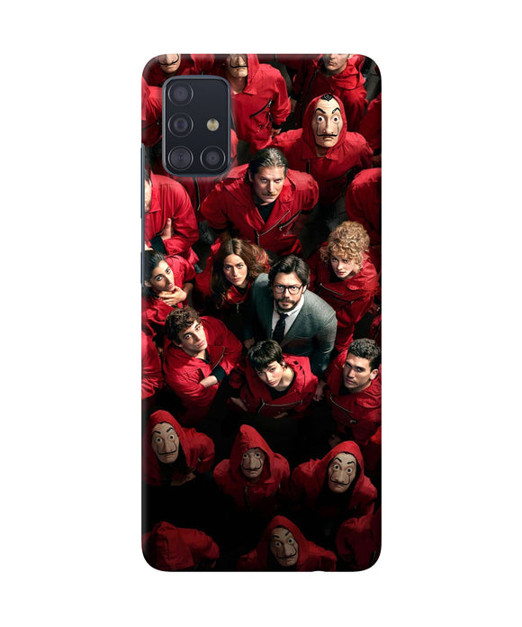 Money Heist Professor with Hostages Samsung A51 Back Cover