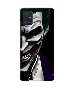 The Joker Black Samsung A51 Back Cover