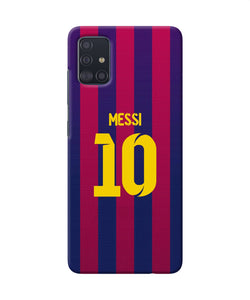 Messi 10 Tshirt Samsung A51 Back Cover