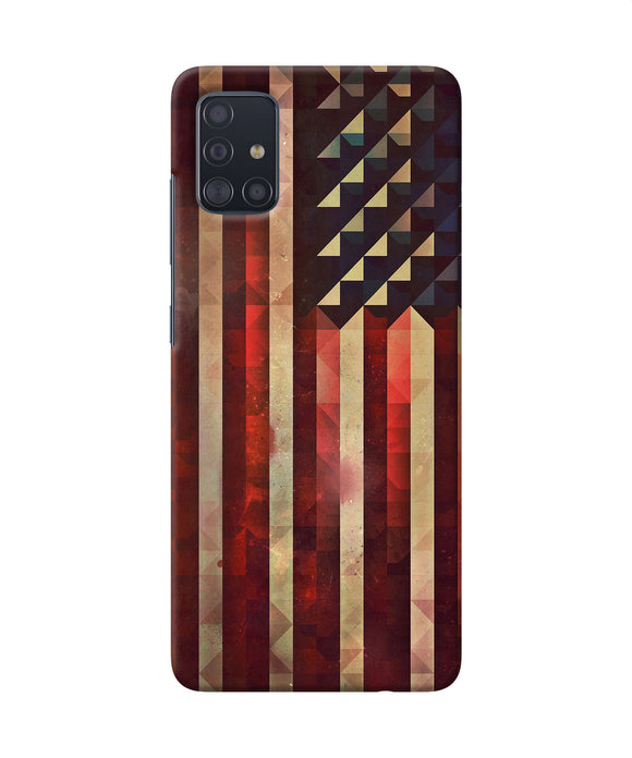 Vintage Us Flag Samsung A51 Back Cover