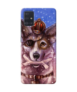 Pirate Wolf Samsung A51 Back Cover