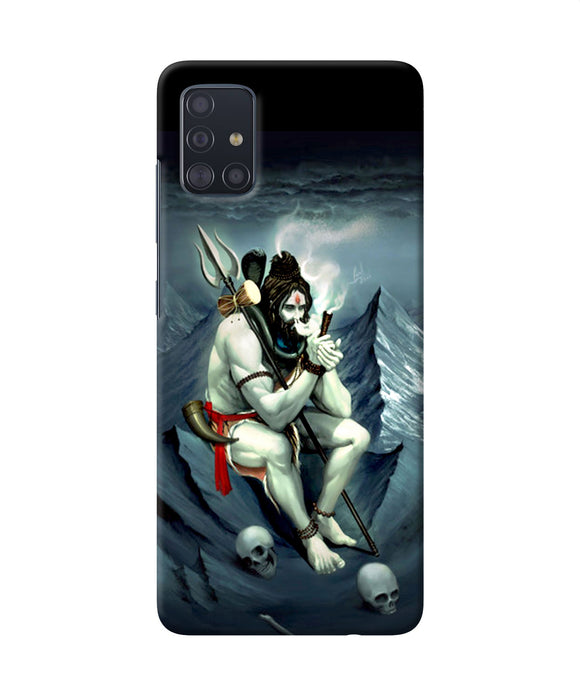 Lord Shiva Chillum Samsung A51 Back Cover