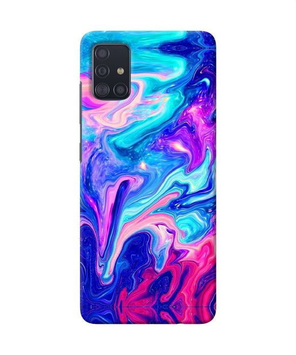 Abstract Colorful Water Samsung A51 Back Cover