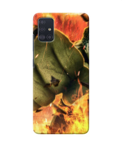 Hulk Smash Samsung A51 Back Cover