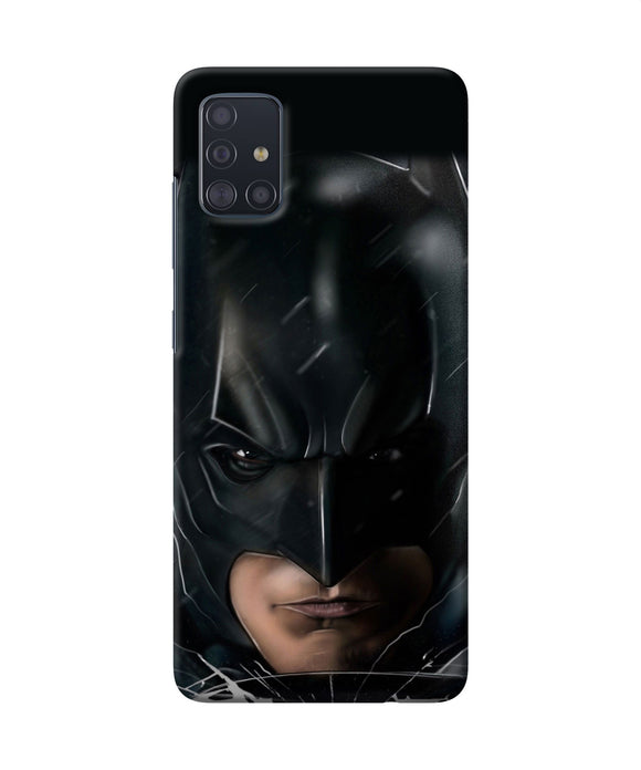 Batman Black Mask Samsung A51 Back Cover