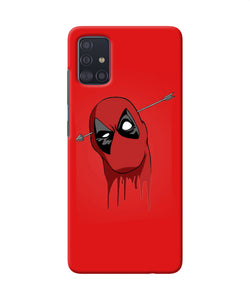 Funny Deadpool Samsung A51 Back Cover