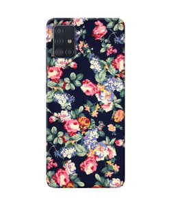 Natural Flower Print Samsung A51 Back Cover